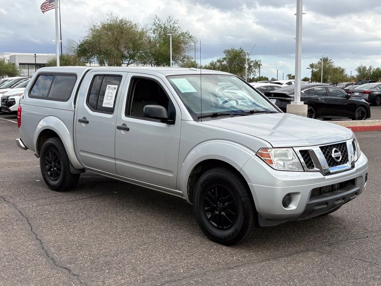 Used 2018 Brilliant Silver Nissan SV image 7