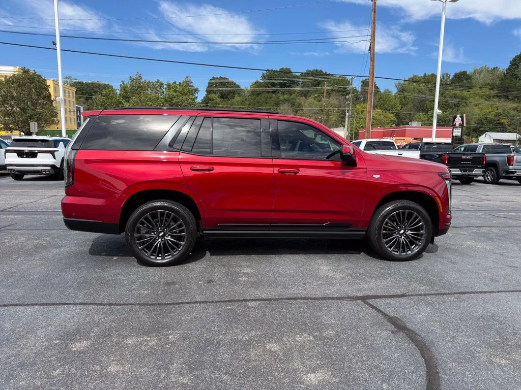 Used 2025 Radiant Red Tintcoat Cadillac Sport Platinum image 8