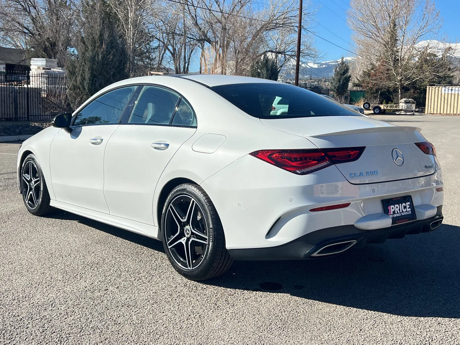 Used 2023 Digital White Metallic Mercedes-Benz CLA 250 image 8