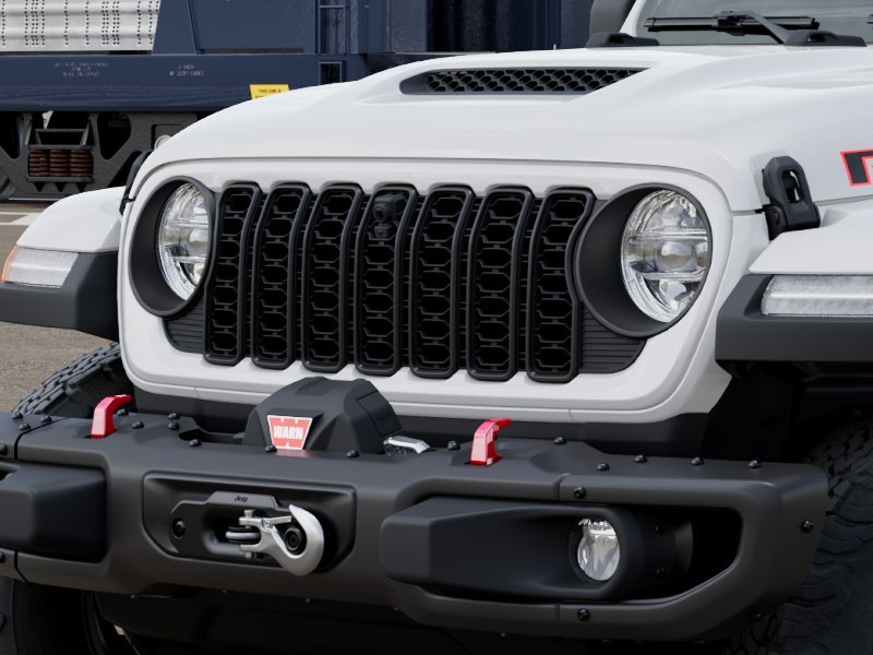 New 2026 Bright White Clear-Coat Exterior Paint Jeep Rubicon X image 7