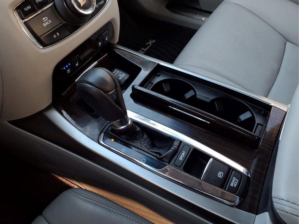 Used 2014 Gilded Pewter Metallic Acura 4dr Sdn Advance Pkg image 24
