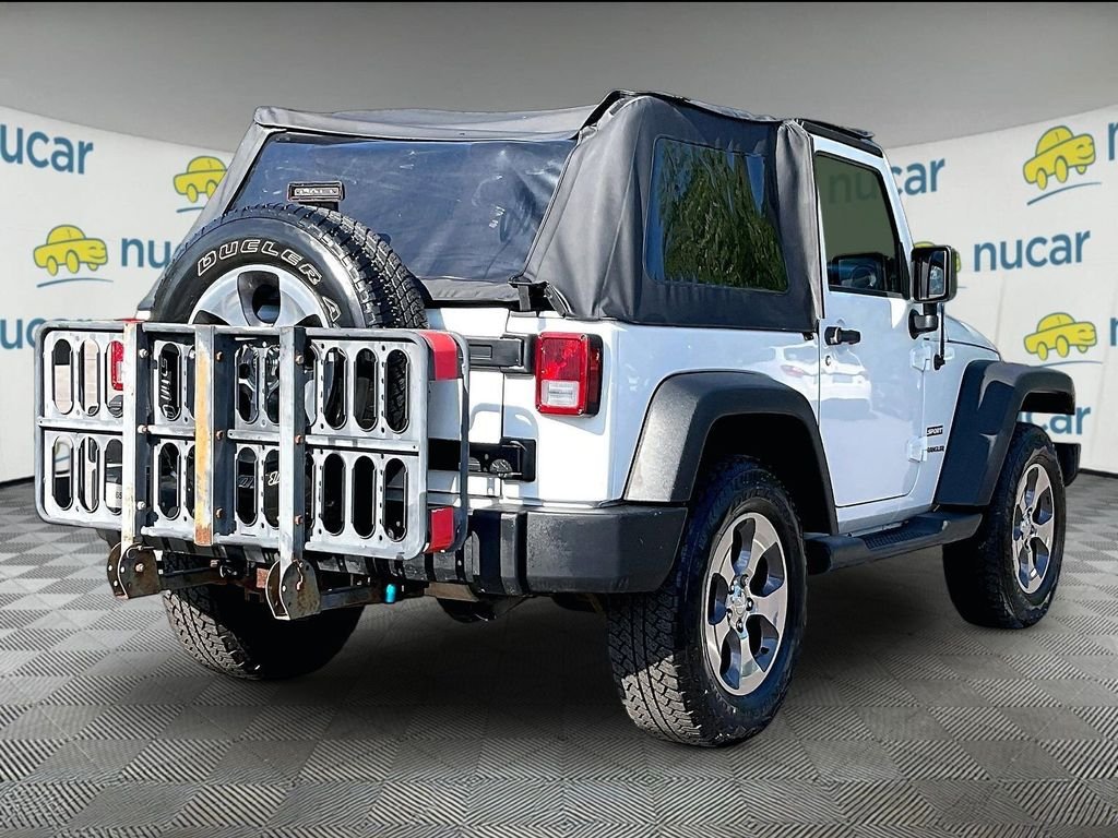 Used 2014 White Jeep Sport image 6
