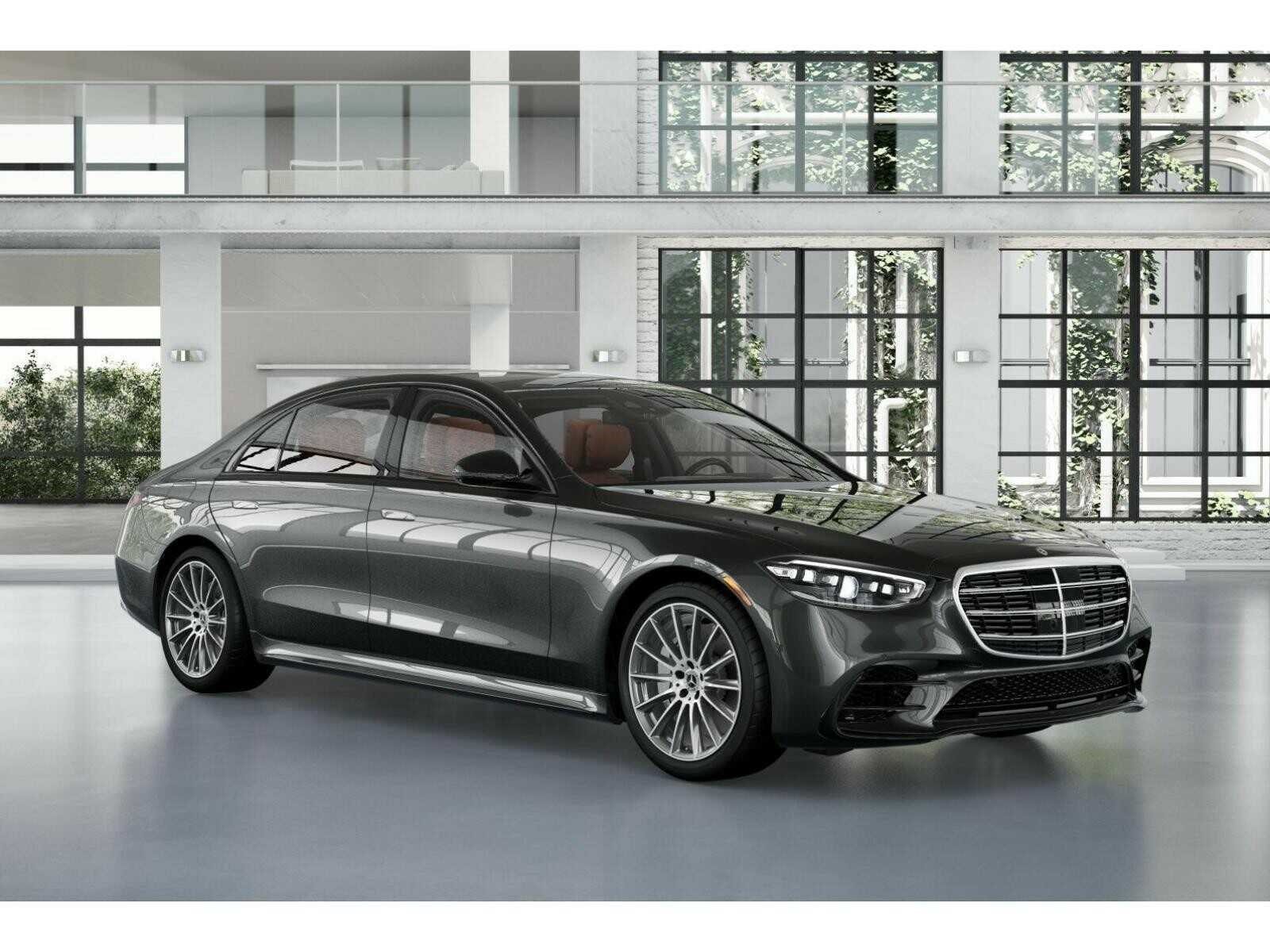 New 2026 Graphite Grey Metallic Mercedes-Benz S 580 4D Sedan 4MATIC® image 12