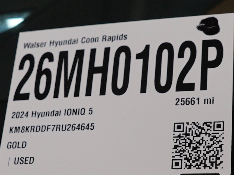 Certified Used 2024 Gravity Gold (Matte Gold) Hyundai Disney100 Platinum Edition Dual Motor AWD image 35