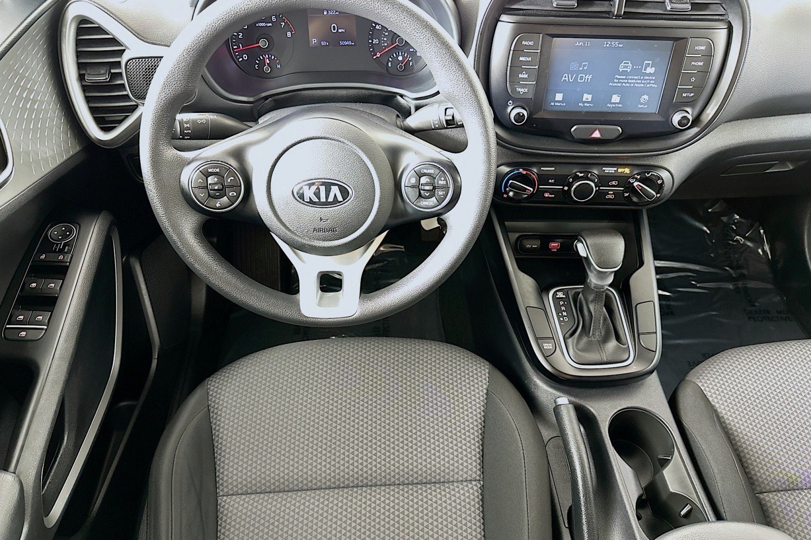 Used 2020 Cherry Black Kia LX image 5