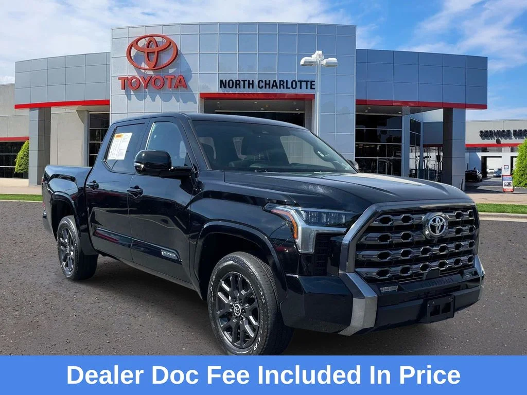 Used 2024 Black Toyota Platinum image 1
