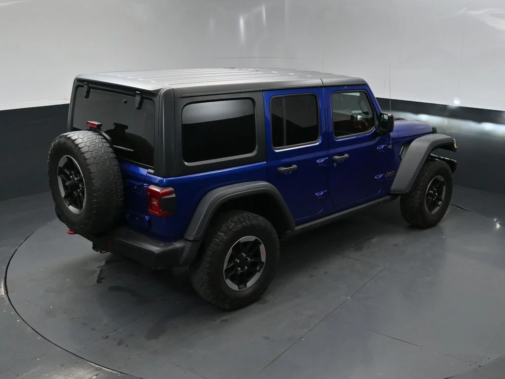 Used 2018 Blue Jeep Unlimited Rubicon image 18