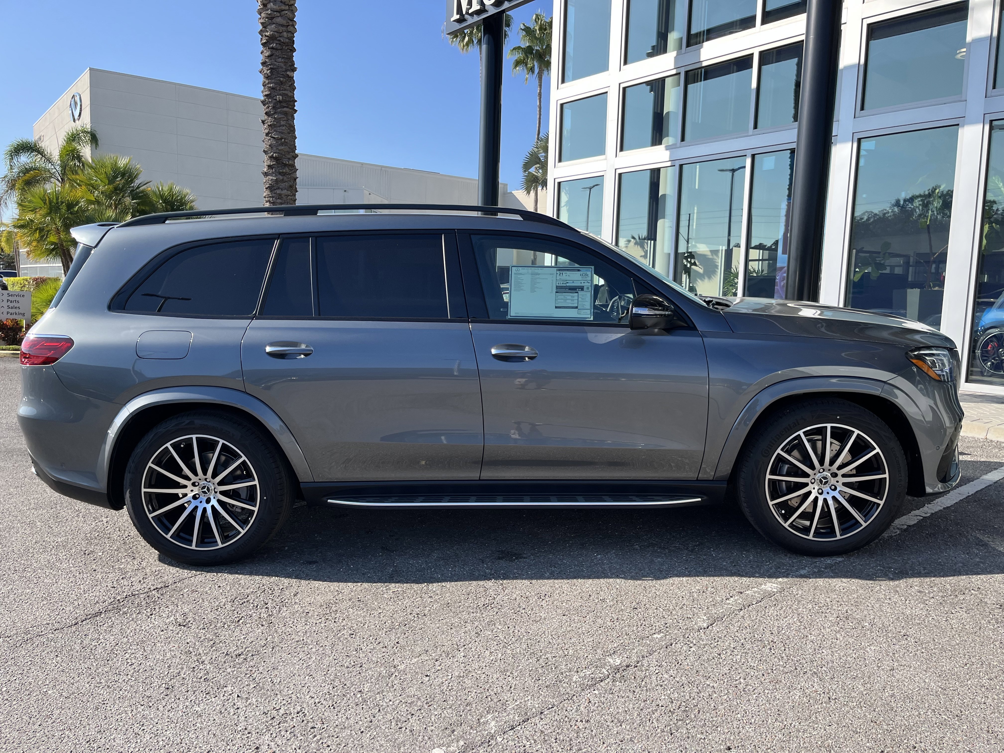 New 2026 SELENITE GREY Mercedes-Benz GLS 450 image 6