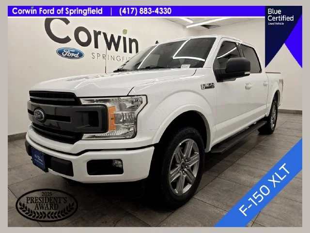 Certified Used 2019 Oxford White Ford XLT image 1
