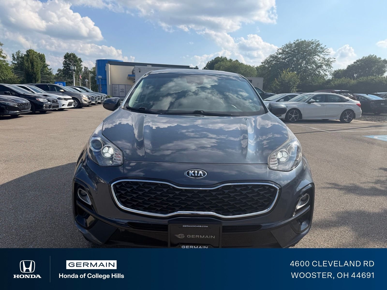 Used 2021 Kia Sportage LX with VIN KNDPMCAC9M7912961 for sale in Wooster, OH