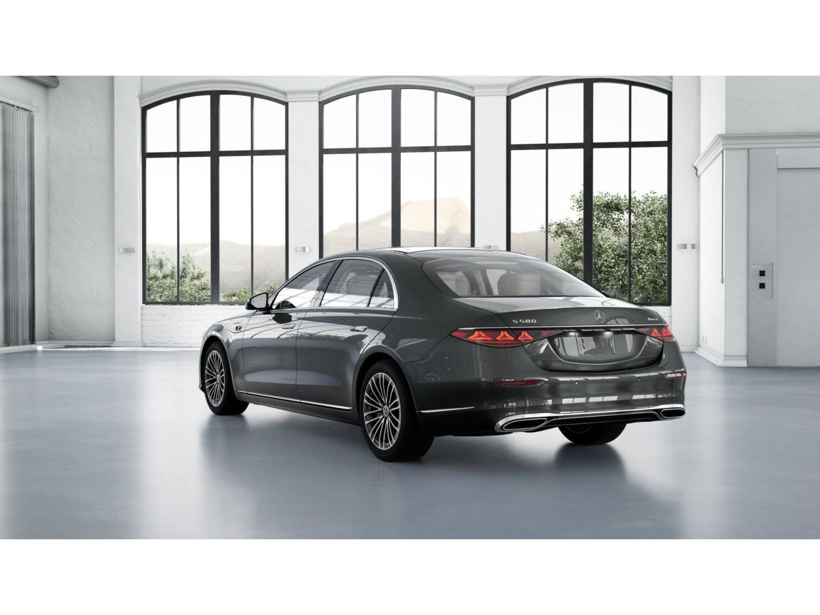 New 2027 Graphite Grey Metallic Mercedes-Benz S 580 4MATIC® Sedan image 28