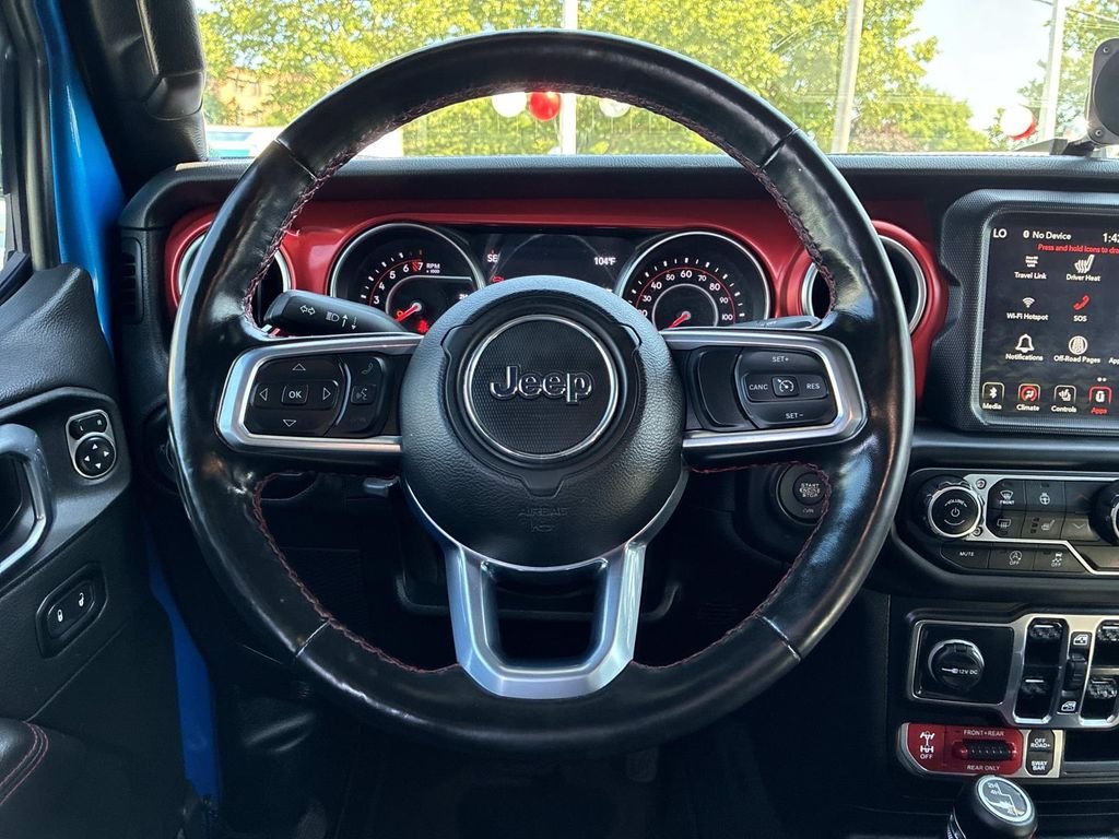 Used 2021 Blue Jeep Rubicon image 21