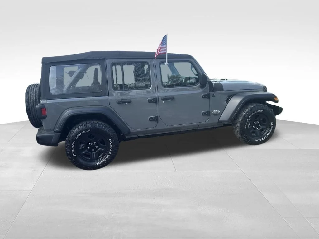 Used 2019 Gray Jeep Unlimited Sport image 5