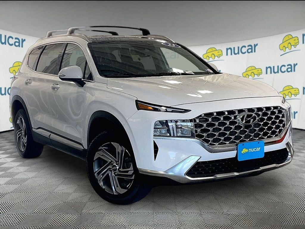 Used 2023 Serenity White Pearl Hyundai SEL image 1