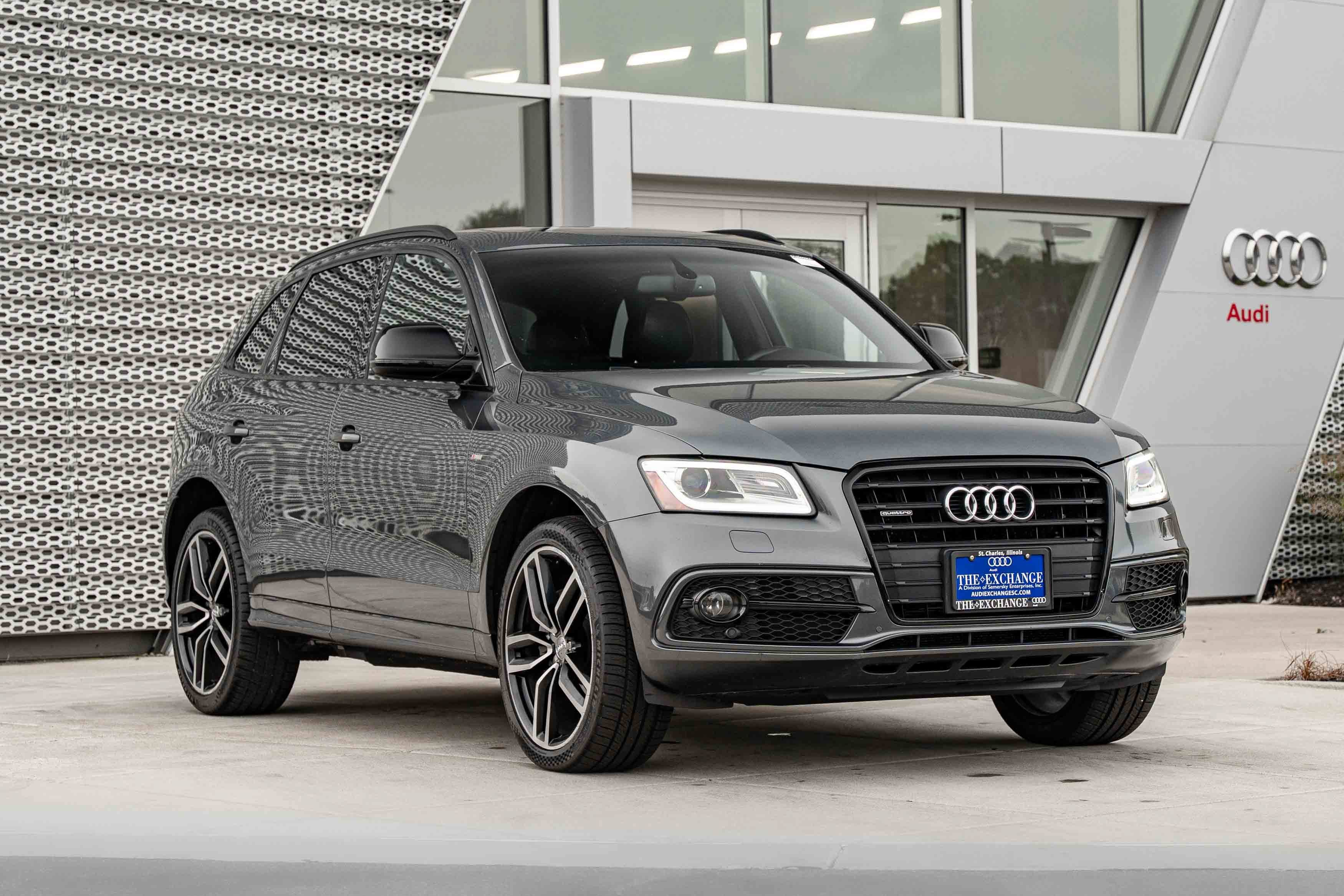 Used 2017 Daytona Gray Pearl Effect Audi Premium Plus image 1