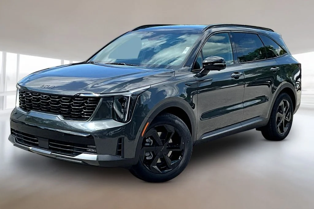 New 2026 Interstellar Gray Kia X-Line SX Prestige AWD image 1