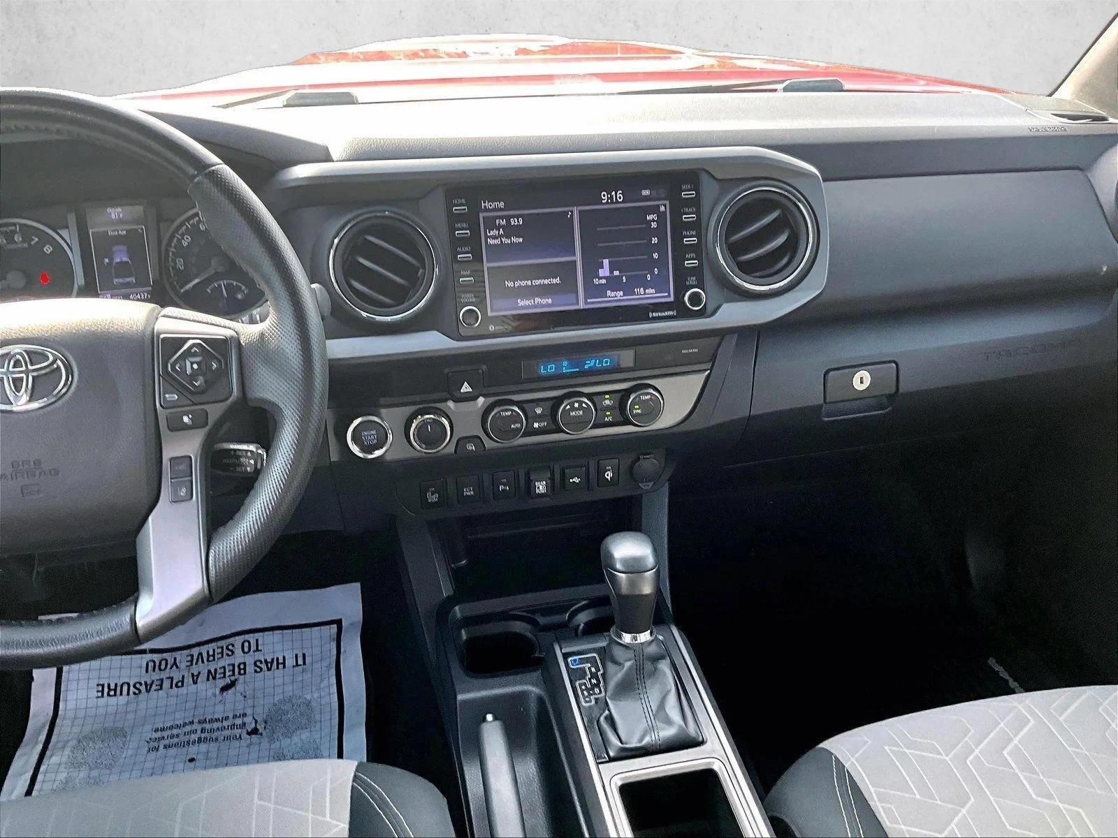 Used 2022 Barcelona Red Metallic Toyota TRD Sport image 8