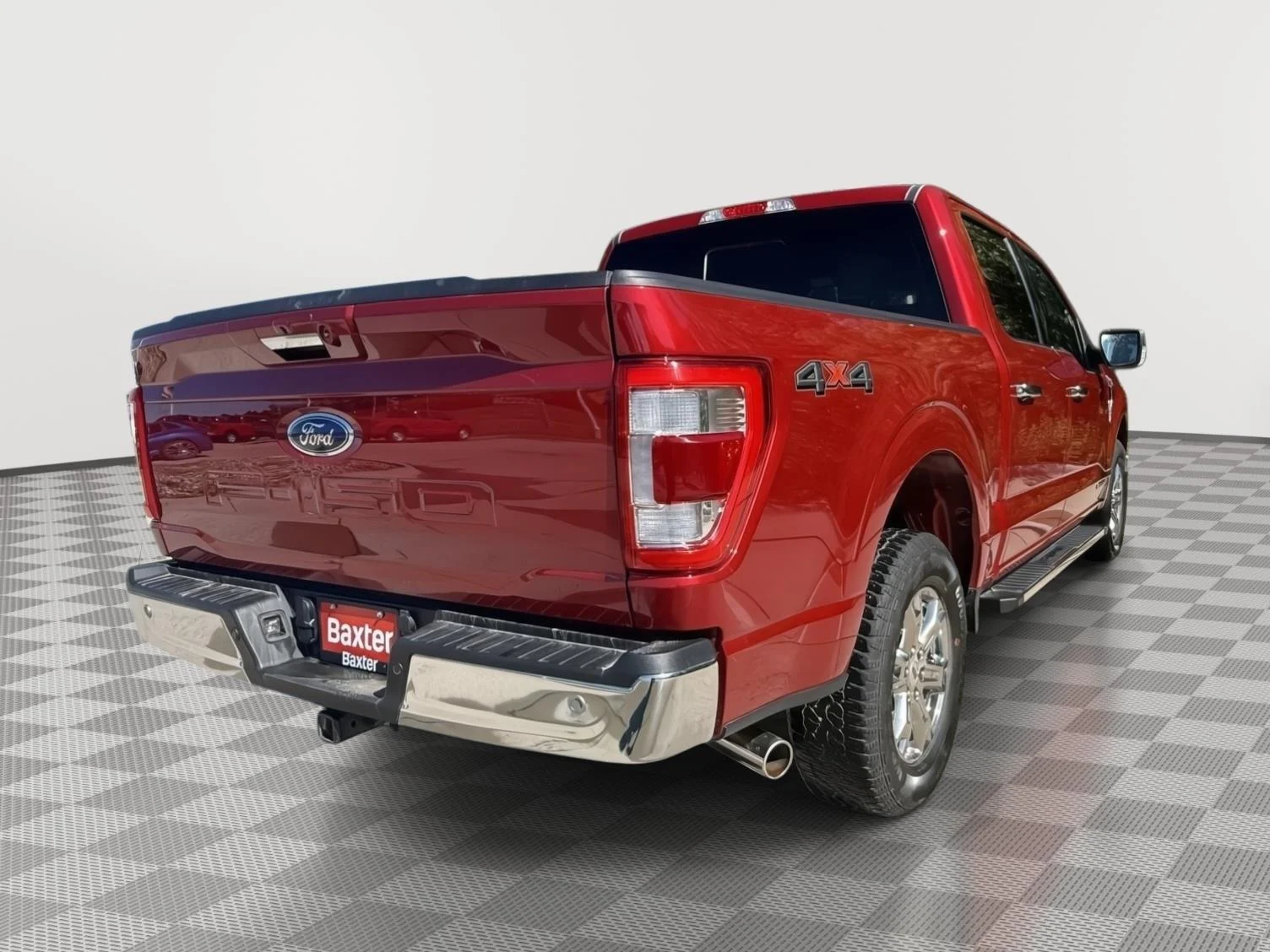 Certified Used 2023 Rapid Red Metallic Tinted Clearcoat Ford LARIAT image 7