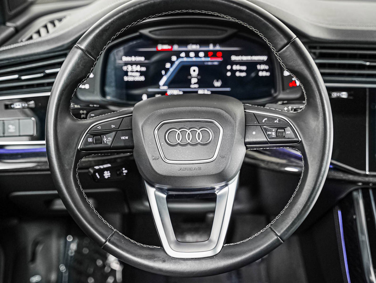 Used 2025 Mythos Black Metallic Audi Premium Plus image 12