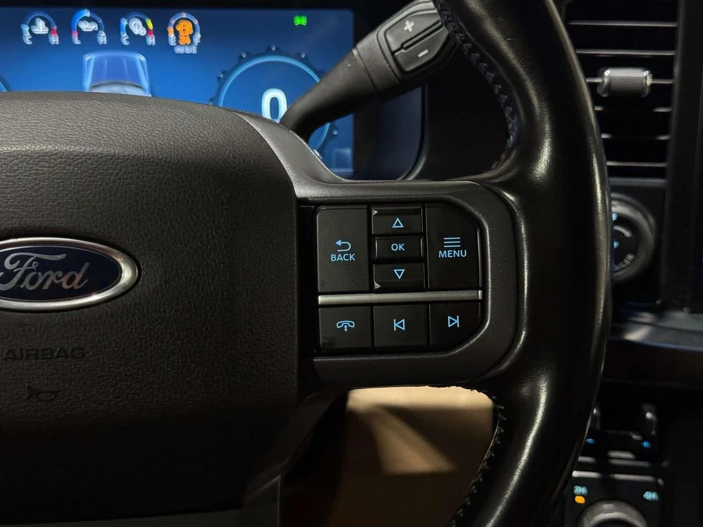 Used 2023 Antimatter Blue Metallic Ford Lariat image 16