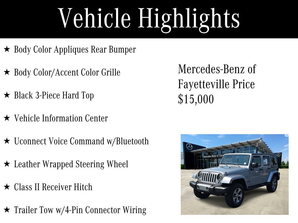 Used 2016 Silver Jeep Unlimited Sahara image 12