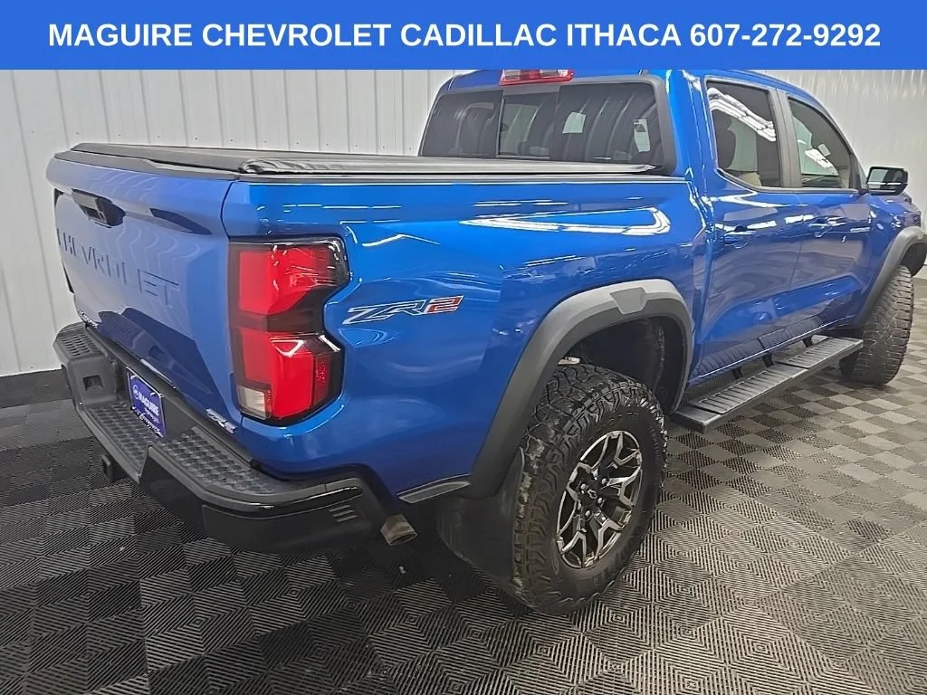 Used 2024 Glacier Blue Metallic Chevrolet ZR2 image 12