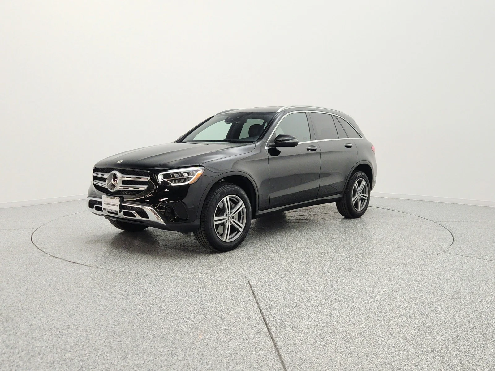 Used 2022 Black Mercedes-Benz GLC 300 SUV image 1