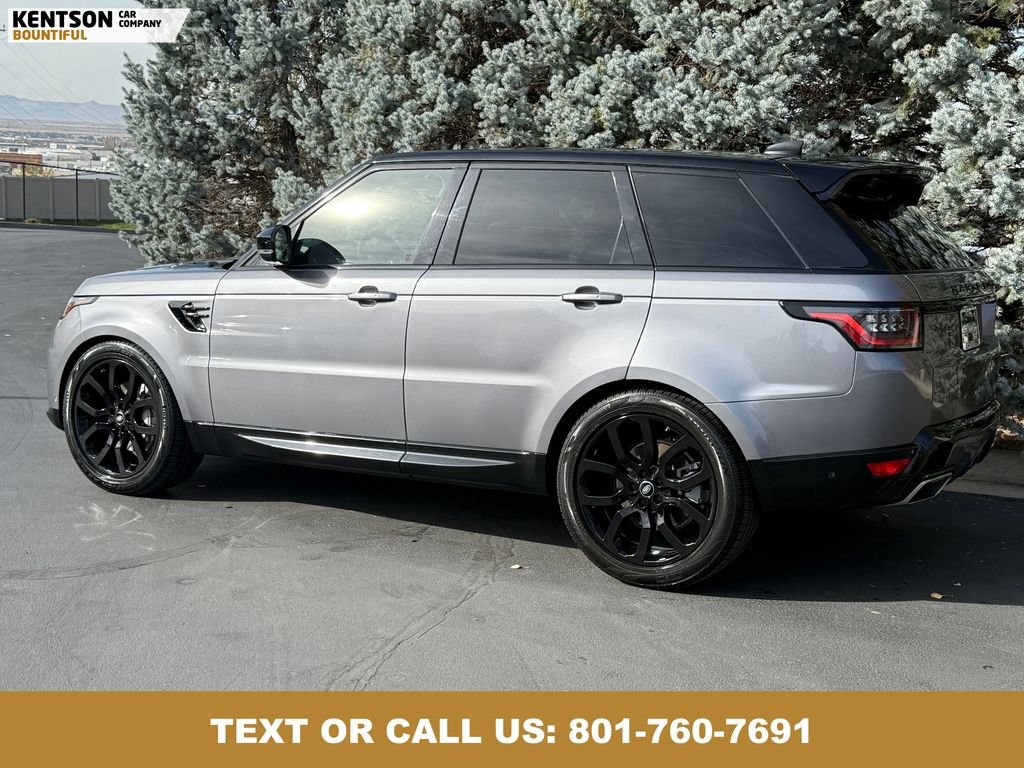 2021 Land Rover Range Rover Sport HSE Silver Edition photo 3