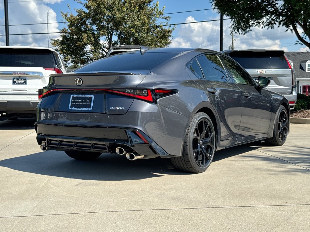 Certified Used 2025 CLOUDBURST GRAY Lexus 500 F SPORT Performance image 9