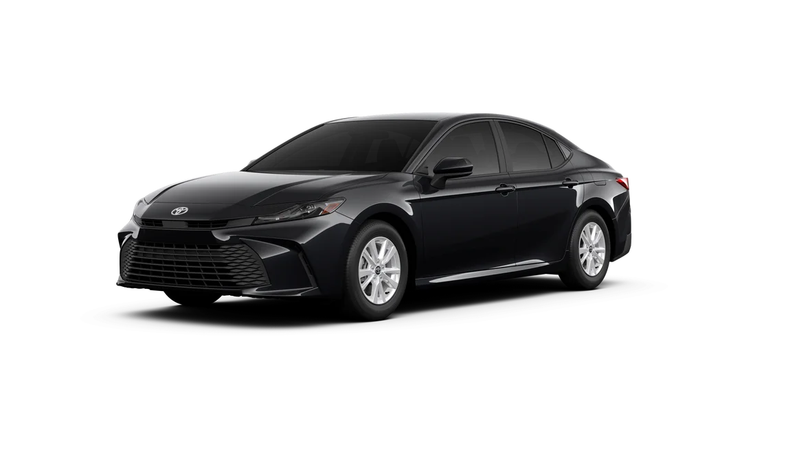 New 2026 Midnight Black Metallic Toyota LE image 23