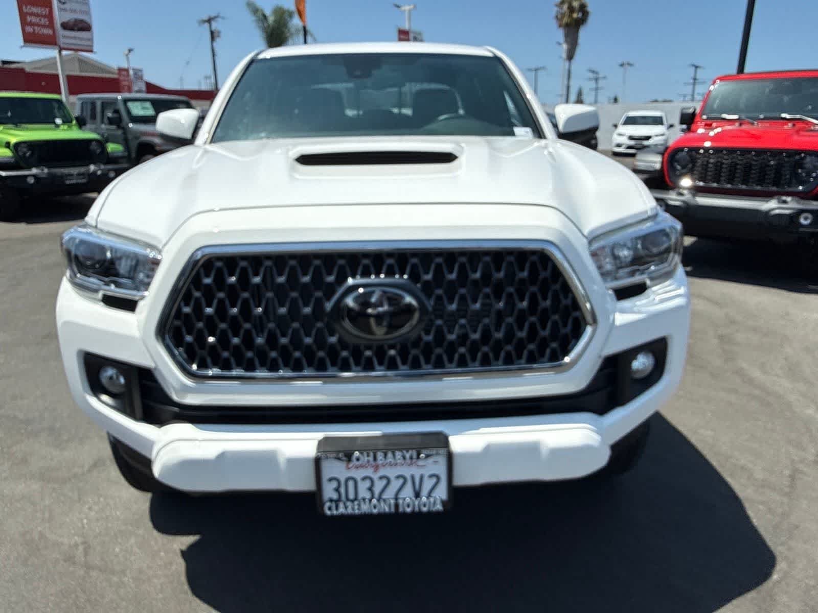Used 2019 Super White Toyota TRD Sport image 5