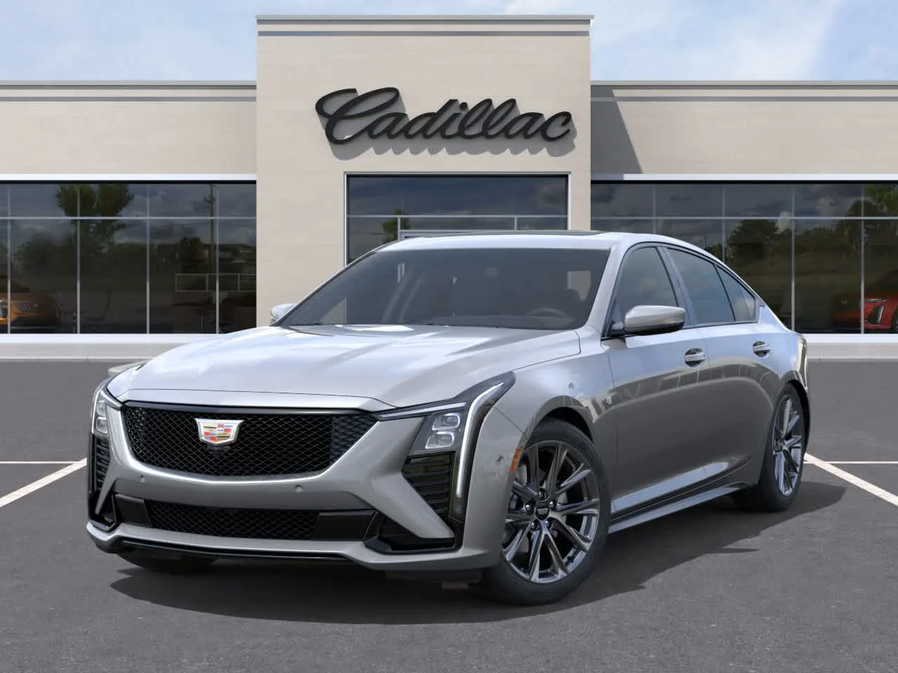 New 2026 Argent Silver Metallic Cadillac Sport image 6