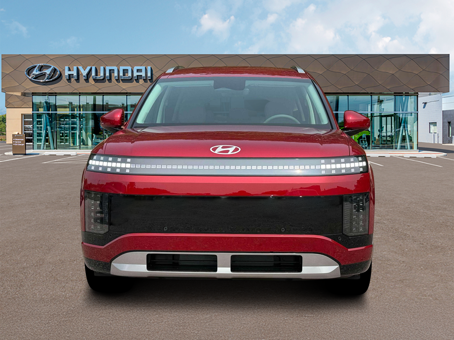 New 2026 Red Hyundai SEL image 12