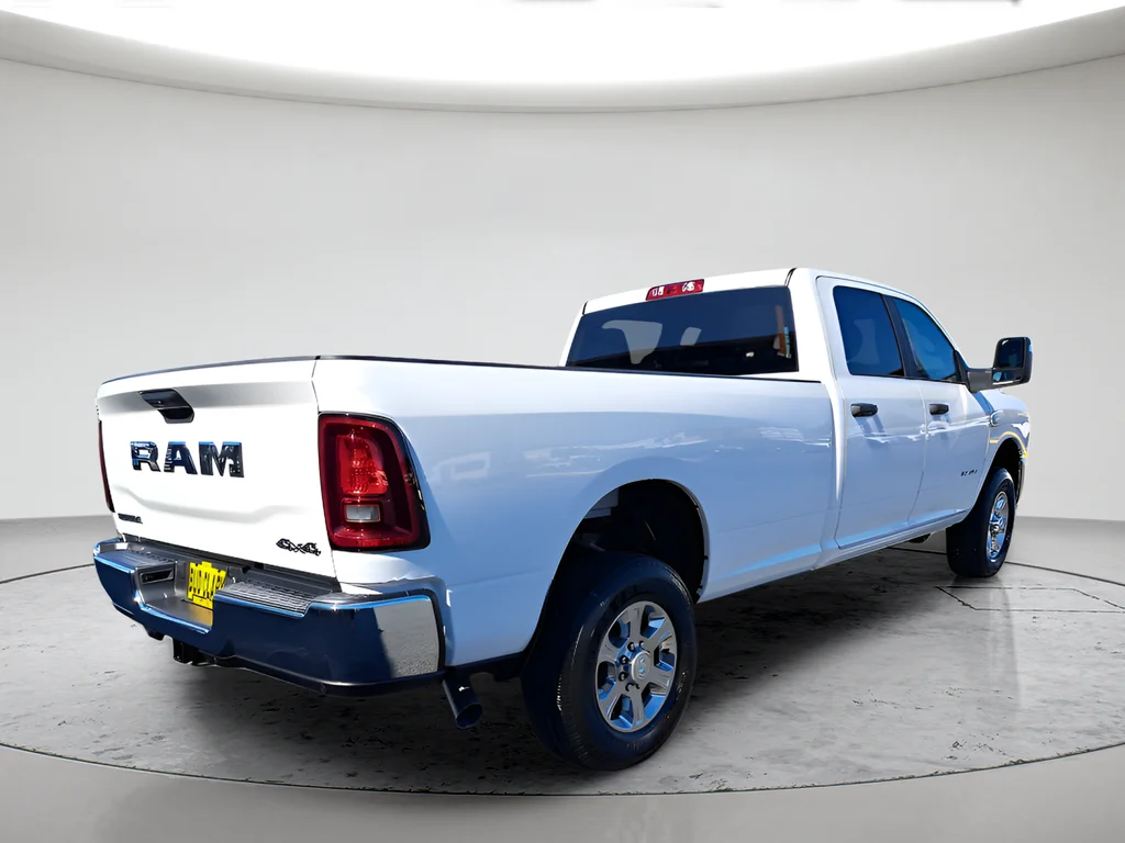 New 2026 Bright White Clear-Coat Exterior Paint RAM Big Horn image 5