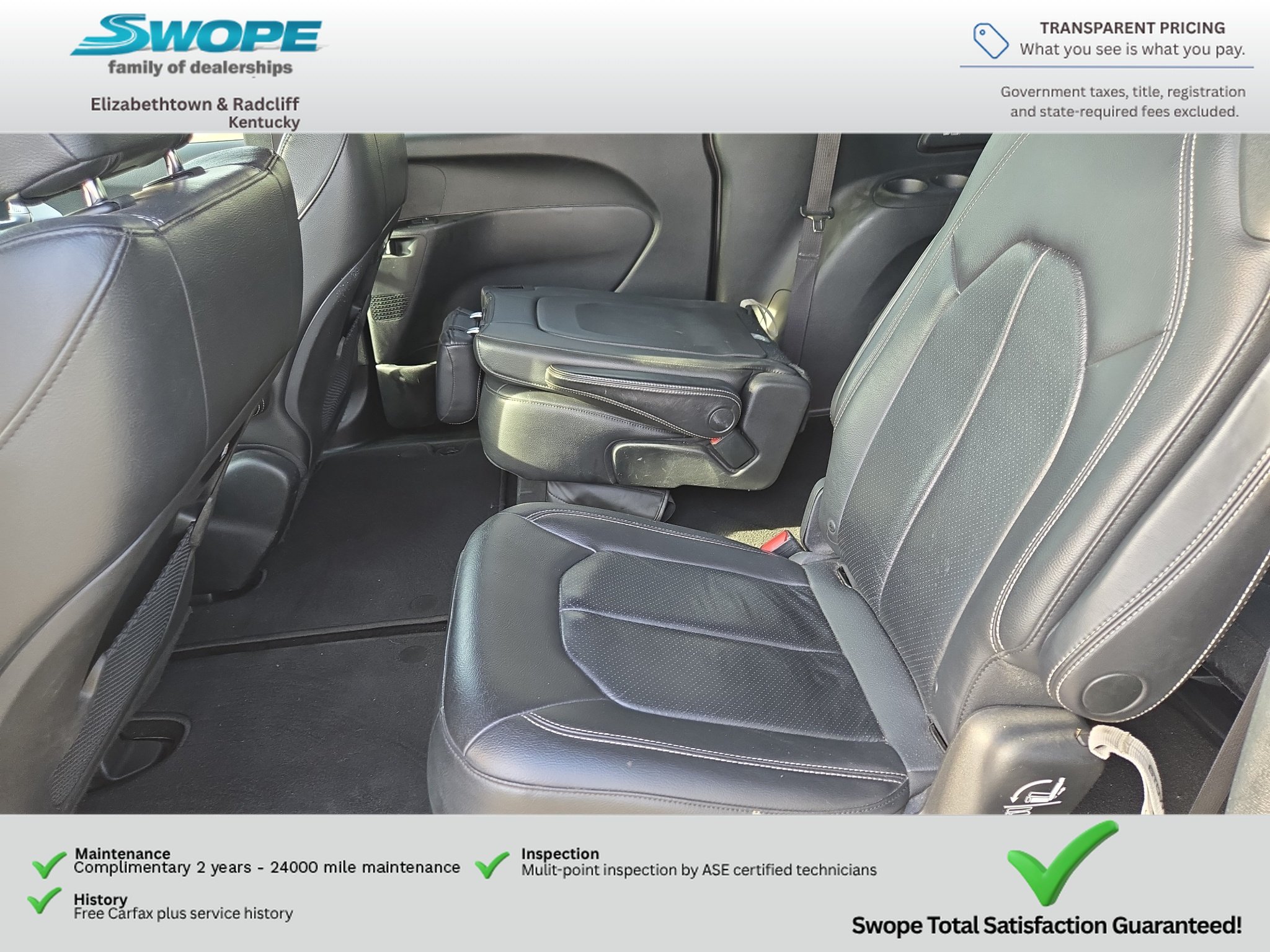 Used 2018 Granite Crystal Metallic Clearcoat Chrysler Touring L image 11