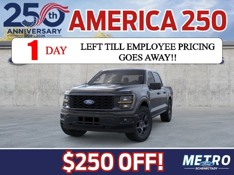 New 2026 Agate Black Metallic Ford STX image 3