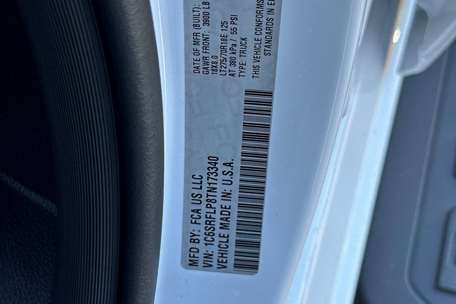 New 2026 Bright White Clear-Coat Exterior Paint RAM REBEL image 29