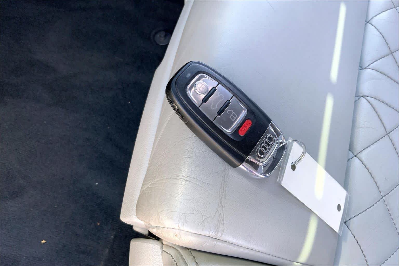 Used 2017 Glacier White Metallic Audi Premium Plus image 14