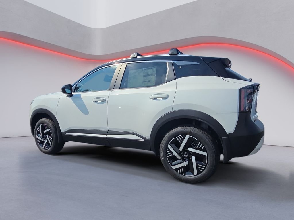New 2026 Aspen White TriCoat / Super Black Two-tone Nissan SV image 3