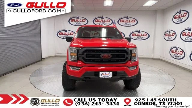 Used 2023 Race Red Ford XLT image 3