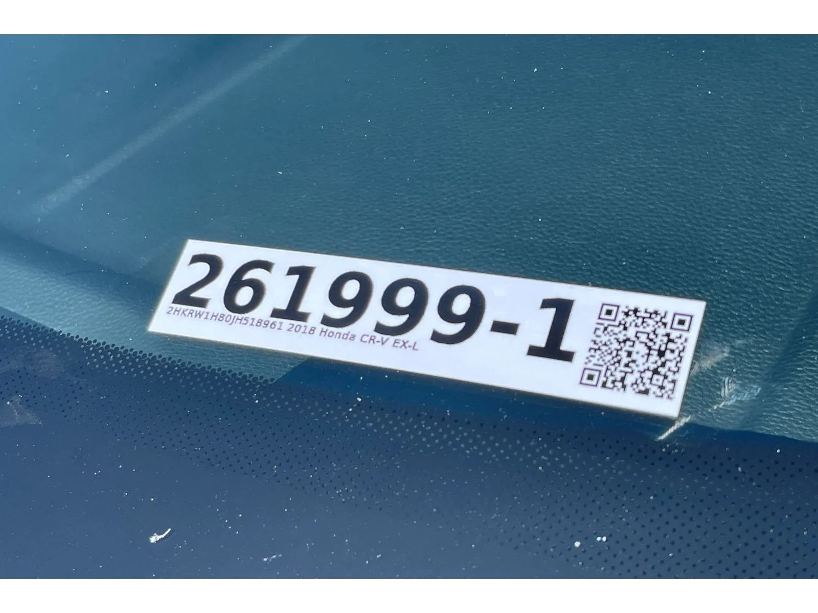 Used 2018 White Diamond Pearl Honda EX-L image 20