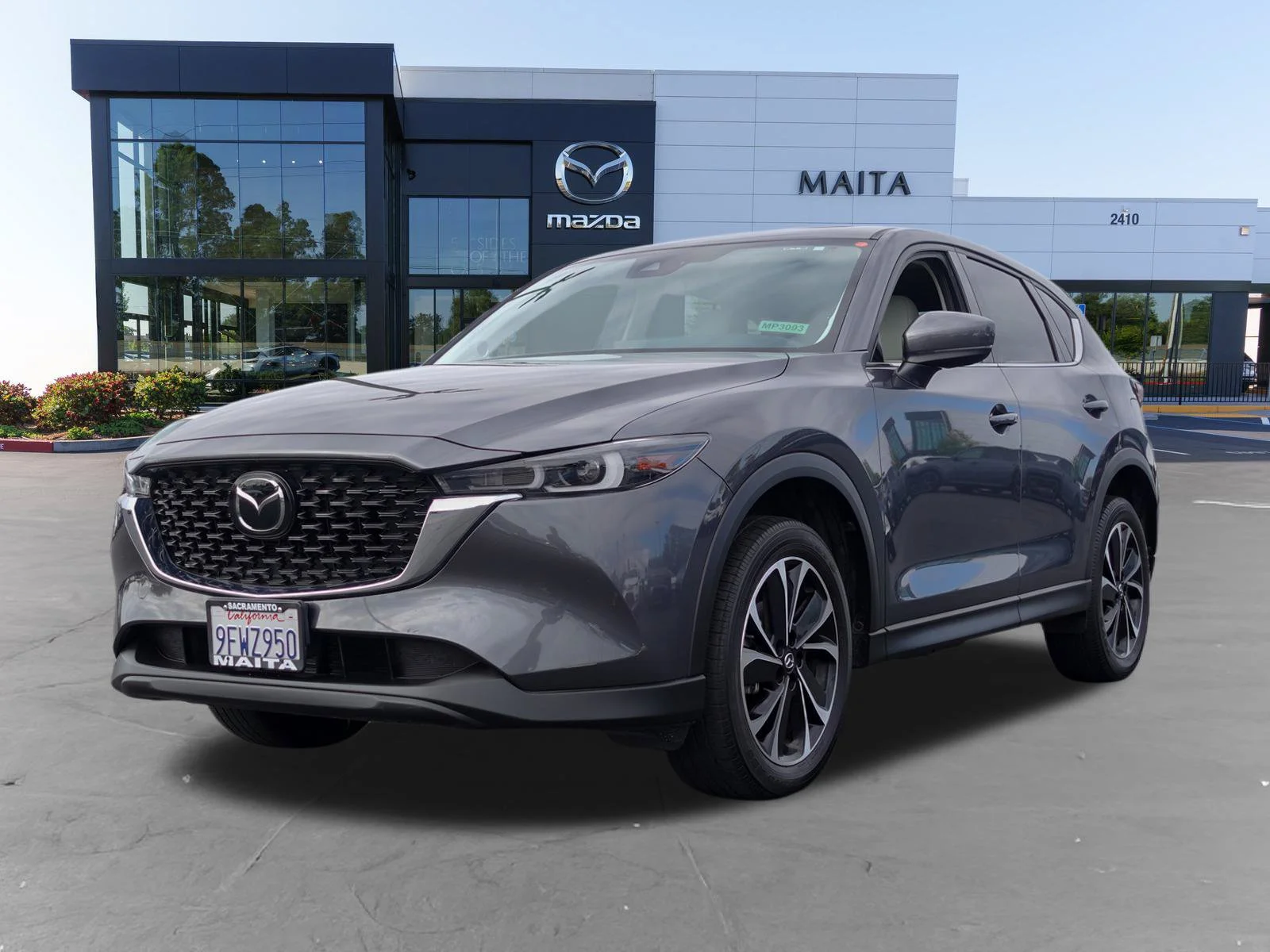 Certified Used 2023 Machine Gray Metallic Mazda 2.5 S Premium Package image 9