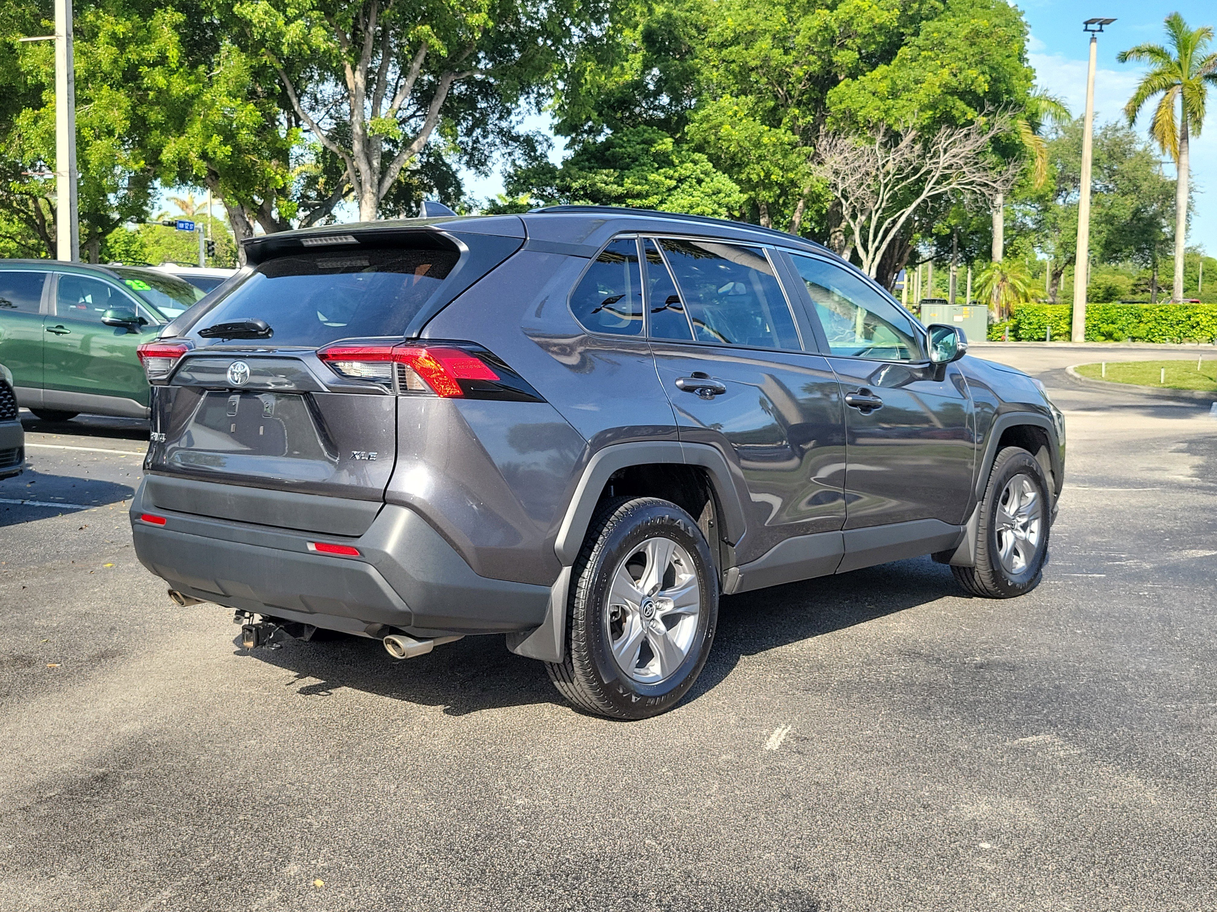Used 2024 Magnetic Gray Metallic Toyota XLE image 4