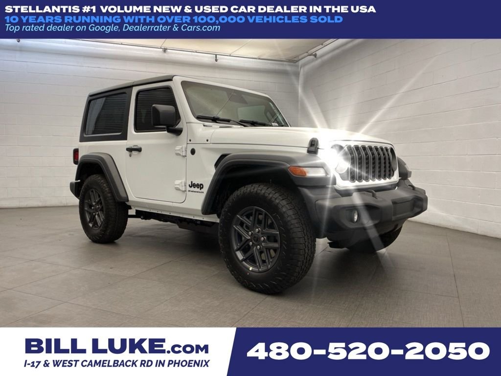 New 2026 Bright White Clearcoat Jeep Sport S image 1