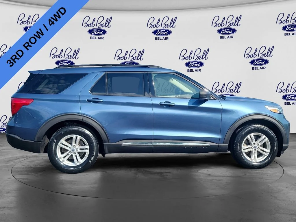 Used 2020 Blue Ford XLT image 8