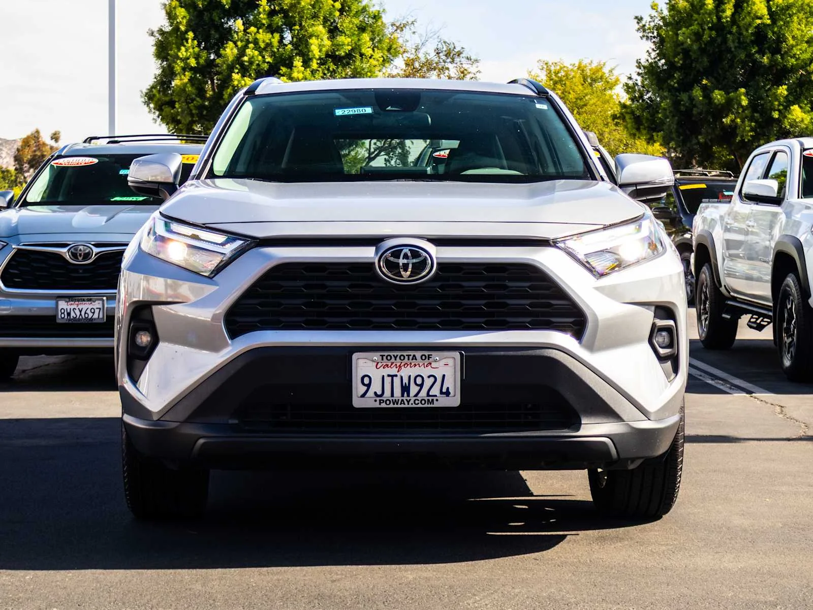 Used 2024 Silver Toyota XLE Premium image 2