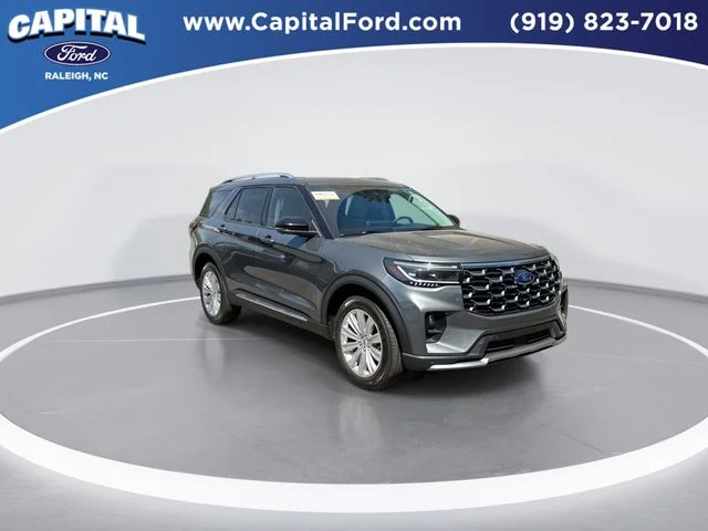 Used 2025 Gray Ford Platinum image 2