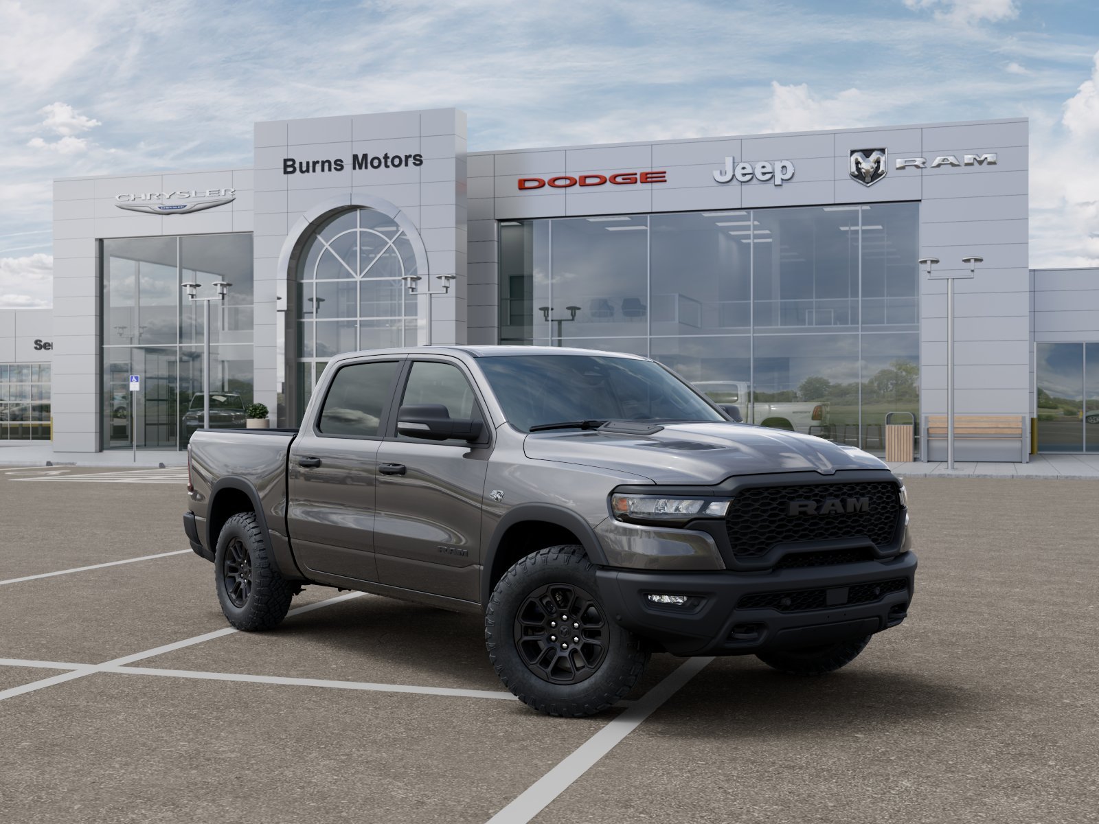 New 2026 Granite Crystal Metallic Clear-Coat Exterior Paint RAM Rebel image 31