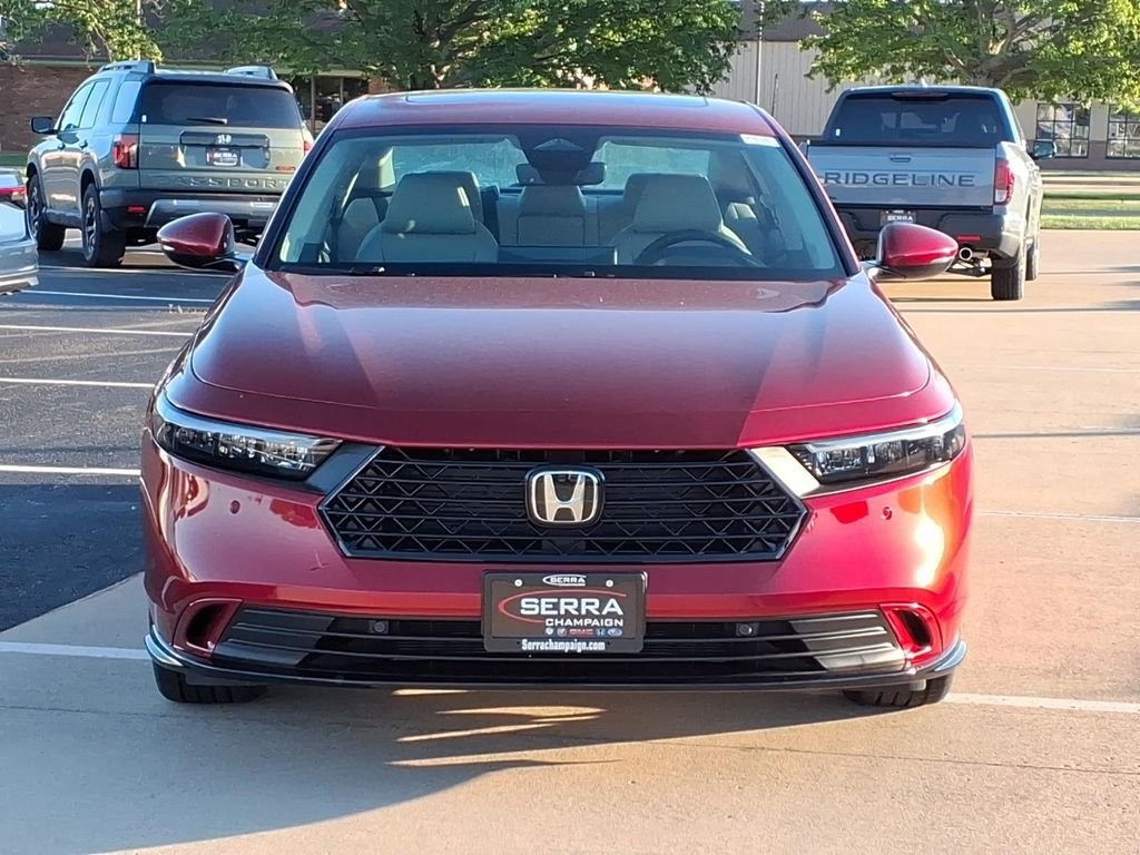 New 2026 Radiant Red Metallic Honda EX-L Hybrid image 13