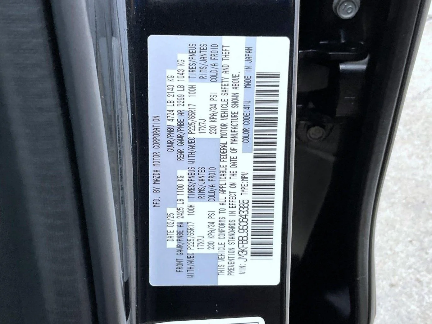Used 2025 Black Mazda 2.5 S Select Package image 26